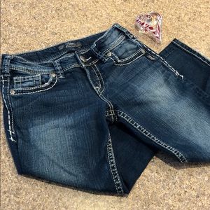 Silver Jeans Co. Suki Capri W25